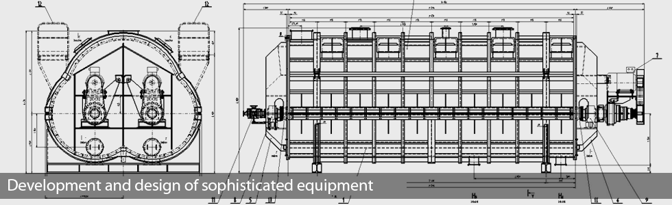 Development and design of sophisticated equipment